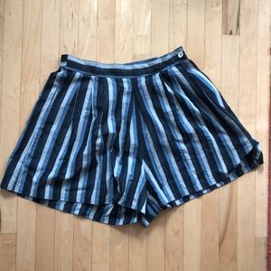 Seek Collective high waist cotton shorts.